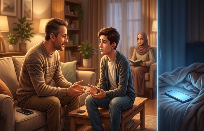 هل يستبدلنا أبناؤنا بالذكاء الاصطناعي؟ بابا ولا الـ(AI)؟